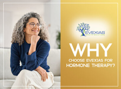 Woman who received Evexias hormone replacement therapy.